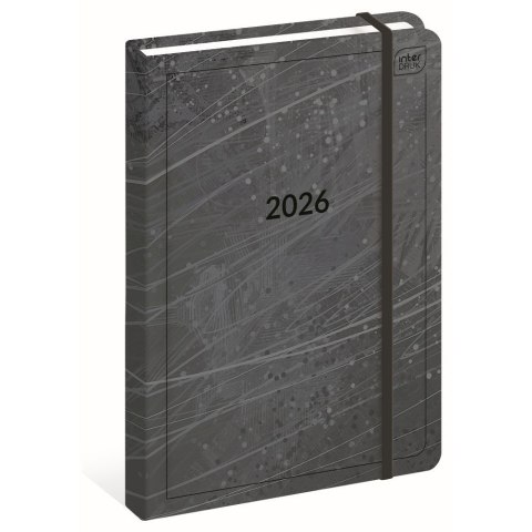 Kalendarz książkowy (terminarz) STONE mat+uv A5 Interdruk (192K)