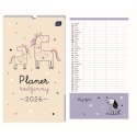 Kalendarz ścienny PLANER RODZINNY 250mm x 430mm Interdruk (PICCOLO)