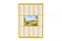 Kalendarz ścienny plakietka 240mm x 340mm Darrieus