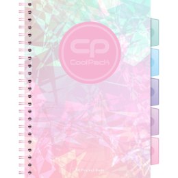 Kołozeszyt (kołonotatnik) CoolPack TIE DYE A4 krata Patio (93761CP)