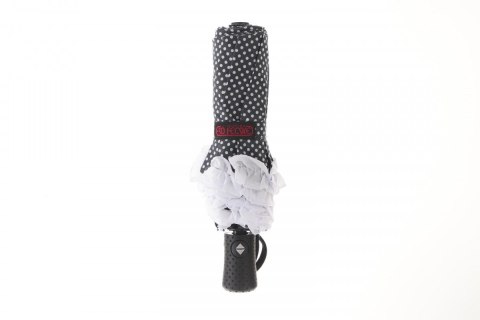 Parasol automatyczna falbanka w groszki, mix kolorów (SW5280)