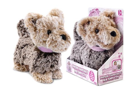 Pluszak interaktywny piesek chodzący na smyczy Artyk (175992)