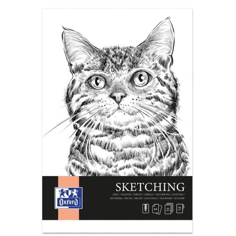 Blok artystyczny szkicowy A4 90g 50k Oxford (400200051)