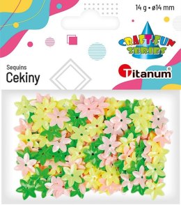 Cekiny Craft-Fun Series kwiatki mix 14g Titanum (CK053)
