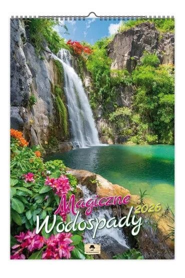 Kalendarz ścienny Magiczne wodaospady A3 320mm x 470mm Pan Kalendarzyk (A3 VD.13)