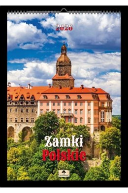 Kalendarz ścienny ZAMKI 320mm x 470mm Pan Kalendarzyk (A3 VD.22)