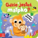 Książka dla dzieci Otwórz okienko! Gdzie jesteś, małpko ? Aksjomat