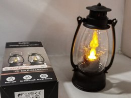 Lampka dekoracyjna z ruchomym płomieniem 17,5x7,5cm Adar (624900)