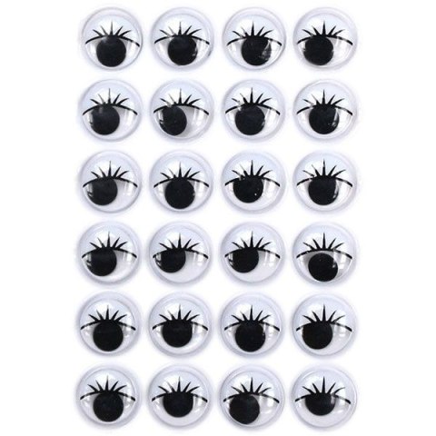 Oczka Craft-Fun Series 15mm 24 szt Titanum (JHYJB-001)