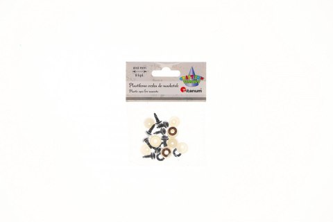 Oczka Craft-Fun Series do maskotek Titanum (25BR004)