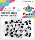 Oczka Craft-Fun Series samoprzylepne 10mm 100 szt Titanum