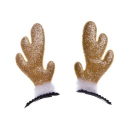 Spinka 2szt. rogi renifera zŁote Arpex (SM5533ZLO-7956)