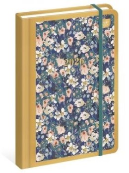 Kalendarz książkowy (terminarz) METAL. MEADOW B6 Interdruk (192 strony)