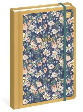 Kalendarz książkowy (terminarz) METAL. MEADOW B6 Interdruk (192 strony)