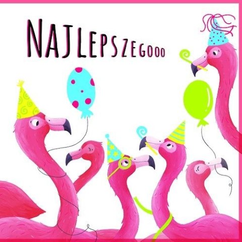 Kartka składana kw KARNET KW NEON FLAMING Henry (5907465664356)