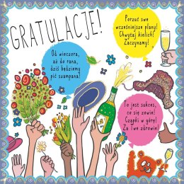 Kartka składana kw Karnet KW HS Gratulacje Henry (5907465662154)