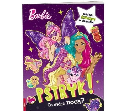 Książka dla dzieci Barbie™. Pstryk! Co widać nocą? Ameet (GLO 1401)
