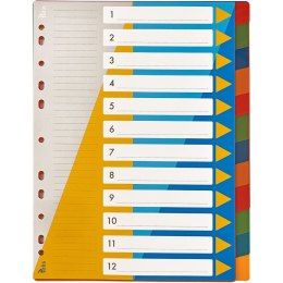 Przekładka czysta numeryczne A4 Tetis (BP630-12)