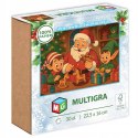 Puzzle Pracownia Świętego Mikołaja 30 el. Multigra
