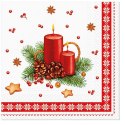 Serwetki BN Candle with Frame mix bibuła [mm:] 330x330 Paw (TL231100)