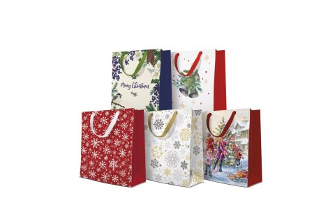 Torba prezentowa Medium gwiazdka [mm:] 200x250x 100 Pol-mak (AGB2016003)