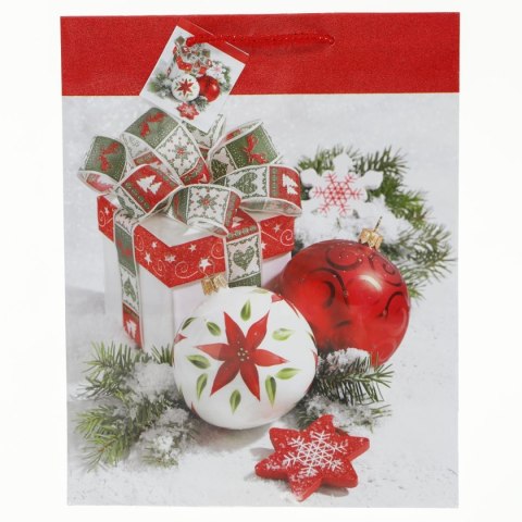 Torba prezentowa torebka laminowana brokat [mm:] 260x324x 127 Panorama (PL-6)