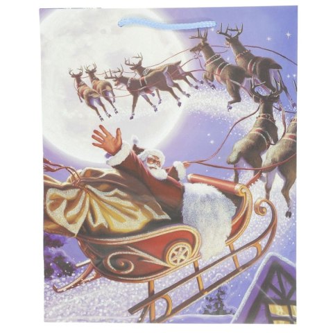 Torba prezentowa torebka laminowana brokat [mm:] 260x324x 127 Panorama (PL-6)