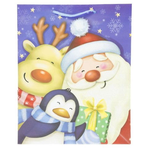 Torba prezentowa torebka laminowana brokat [mm:] 260x324x 127 Panorama (PL-6)