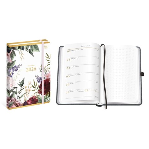 Kalendarz książkowy (terminarz) METAL. SAVAGE A5 Interdruk (192 strony)