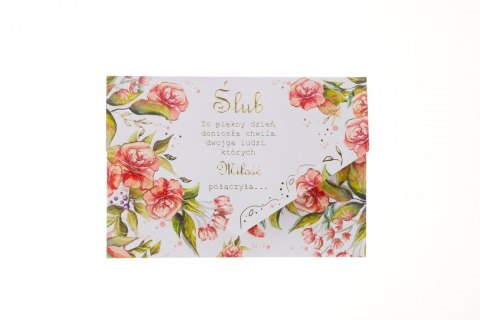 Kartka składana A5 Ślub róża A5 Henry (5905701488285)
