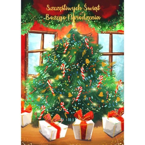 Kartka składana BN 20 CHOINKA B6 Henry (5907465662680)