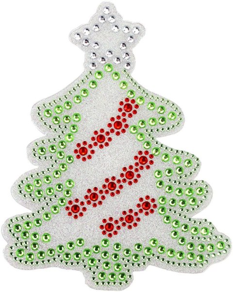 Kryształki Craft-Fun Series Choinka czerwono-zielony Titanum (25MH0513-2)