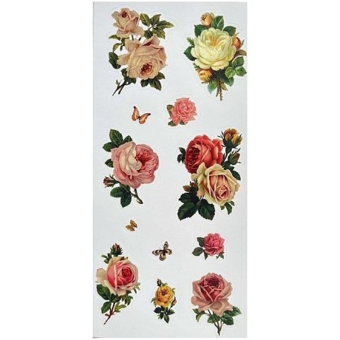 Naklejka (nalepka) Craft-Fun Series róże Titanum (25BJ033163)