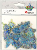 Naklejka (nalepka) Craft-Fun Series Motyle niebieskie Naklejki foliowe Titanum (25CR001)
