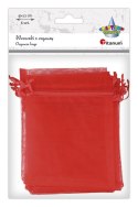 Organza Craft-Fun Series Woreczki z organzy czerwone Titanum (25BJ033127-6)