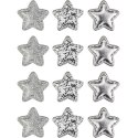Ozdoba materiałowa Craft-Fun Series samoprzylepna srebrne gwiazdki Titanum (BJ25042713)