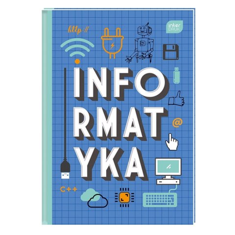 Brulion Informatyka A5 80k. krata Interdruk (BRA5INF)