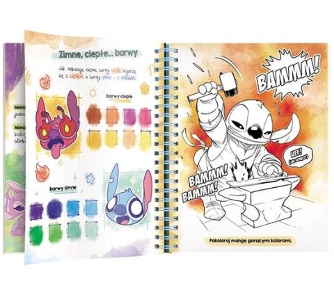 Książka dla dzieci Stitch. Kreatywnik Ameet (SSK 9101)