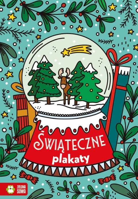 Książka dla dzieci Świąteczne plakaty Aksjomat