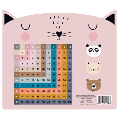 Podkładka Friends girls 240x210 [mm:] 240x210 Bebe (5902277331663)