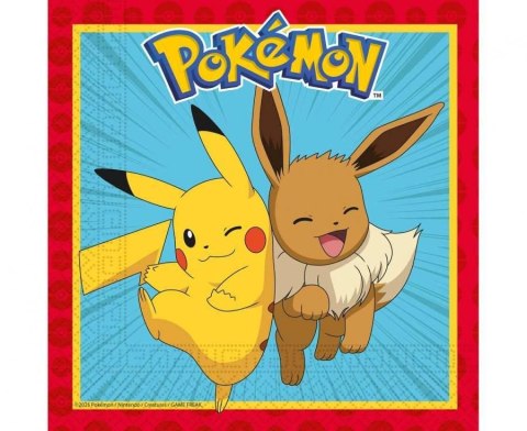 Serwetki Pokemon mix papier [mm:] 330x330 Godan (98393)