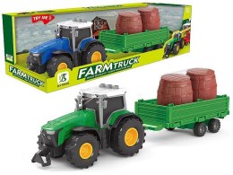 Traktor z przyczepą, światło, dźwięk Adar (582668)