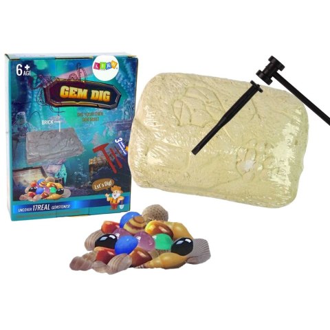Zestaw kreatywny dla dzieci Archeologiczny Kopalnia Klejnotów Kryształów Lean (12784)