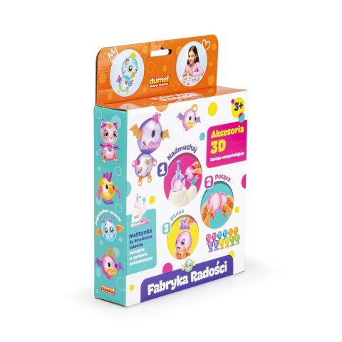 Zestaw kreatywny dla dzieci FABRYKA RADOŚCI - AKCESORIA 3D Dumel (DD30634)