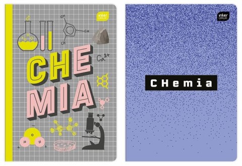 Zeszyt tematyczny CHEMIA A5 60k. 70g krata Interdruk (ZE60CHE#)