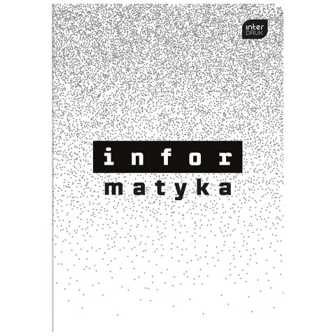 Zeszyt tematyczny A5 INFORMATYKA 60k. krata Interdruk (ZE60INF#)