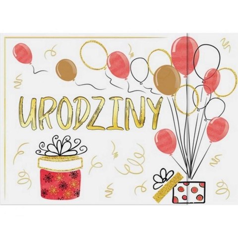 Kartka składana B6 KARNET B6 składany prezenty Henry (5908451980283)