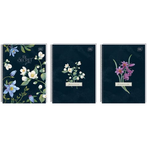 Kołozeszyt (kołonotatnik) FiORI Hybrid A5 100k. 70g krata Interdruk (z perforacją)