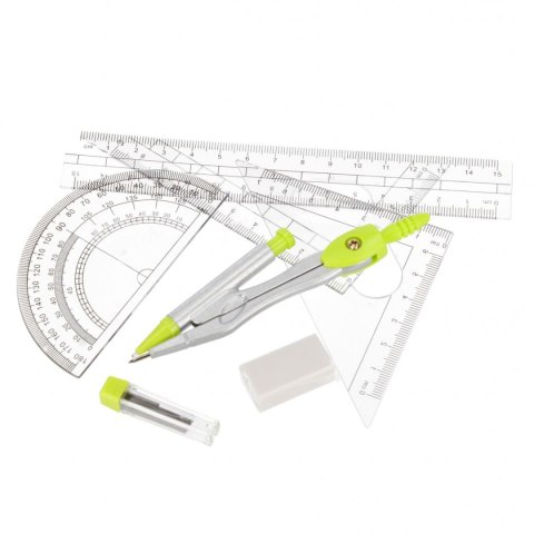 Komplet geometryczny 7 el. Starpak (560249)