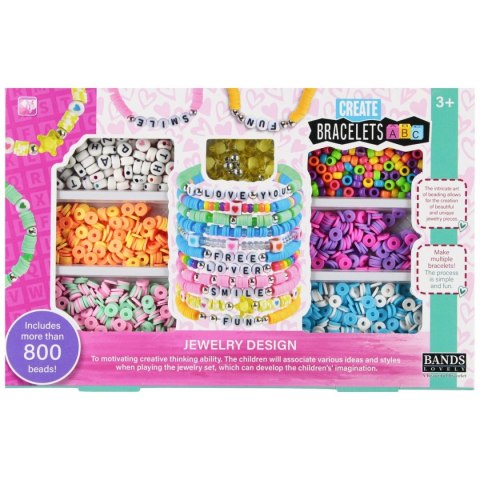 Koraliki dla dziewczynki do nawlekania Mega Creative (570723)